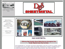 Tablet Screenshot of ds-sheetmetal.com